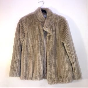 Tan Faux Coat
